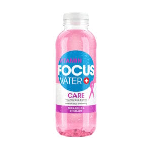 Ein Produktbild von Focuswater Care Vitaminwasser ohne Zucker im Onlineshop auf weissem Hintergrund