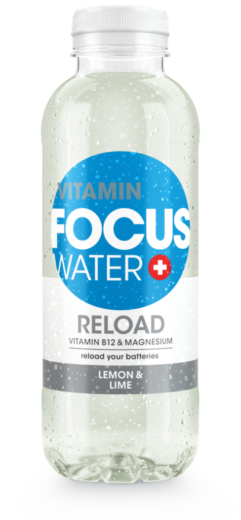 Focuswater Reload Zitrone Limette Flasche